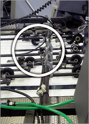 安装防静电绳之前